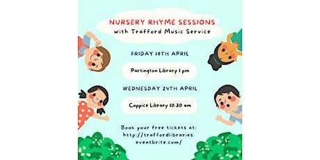 Imagem principal de Nursery Rhyme Sessions - Partington Library