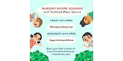 Nursery Rhyme Sessions - Coppice Library primary image