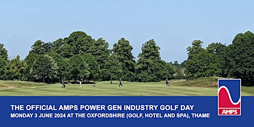 Official AMPS Power Gen Industry Golf Day primary image