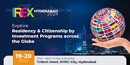 Imagem principal do evento IREX Residency & Citizenship Conclave 2024, Hyderabad