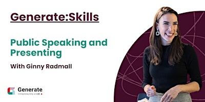 Imagen principal de Generate: Skills Public Speaking and Presenting