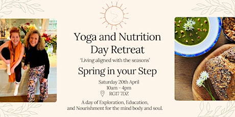 Yoga and Nutrition Day Retreat -  Spring in Your Step