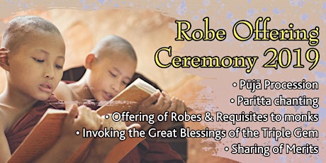 Robe Offering Ceremony 2019 primary image