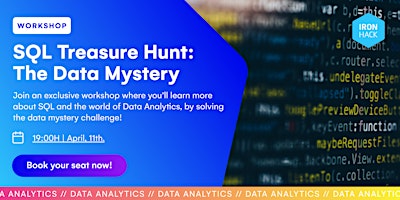 Imagem principal de SQL Treasure Hunt: The Data Mystery Challenge