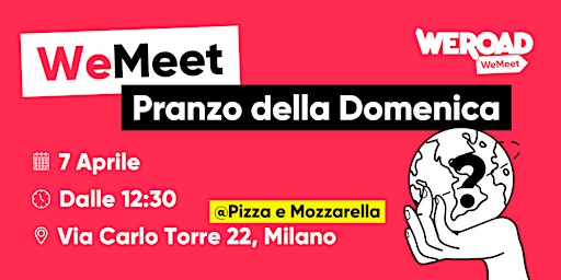 Hauptbild für WeMeet | Pranzo della Domenica