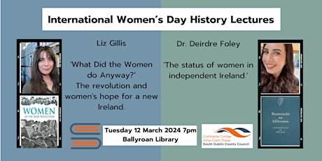 International Women's Day History Lectures primary image