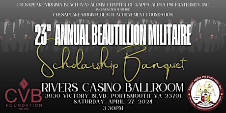 the 23rd Annual Beautillion Militare Scholarship Banquet