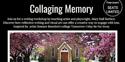 Imagem principal do evento Collaging Memory: A Reflective Writing Workshop on Grief and Remembrance