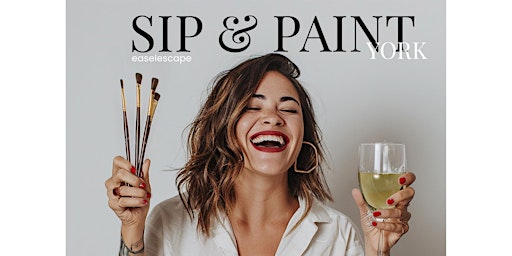 Imagen principal de Bank Holiday Bottomless Sip and Paint Party, York