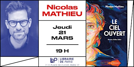Nicolas Mathieu à la Librairie de Paris