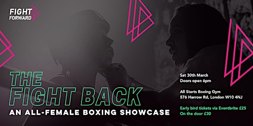 Hauptbild für The Fight Back All-Female Boxing Event