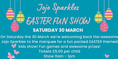 EASTER FUN SHOW with JOJO SPARKLES primary image