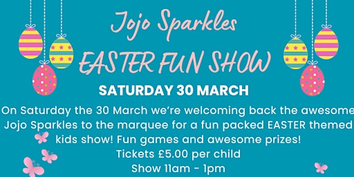 Imagen principal de EASTER FUN SHOW with JOJO SPARKLES