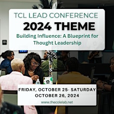 Imagem principal do evento TCL Lead Conference 2024- Building Influence... Thought Leadership
