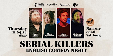 Serial Killers - English Standup Comedy Night in Salzburg - Early Show