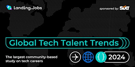 Gobal Tech Talent Trends: salaries, tech stacks, remote work and much more primary image