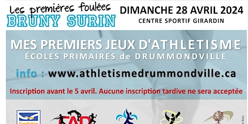 Hauptbild für Première foulée Bruny Surin - Mes premiers jeux d'athlétisme 2024