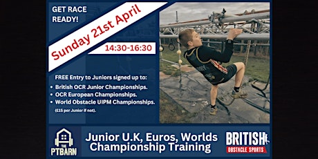 Junior U.K, Euros, Worlds Championship Training Session