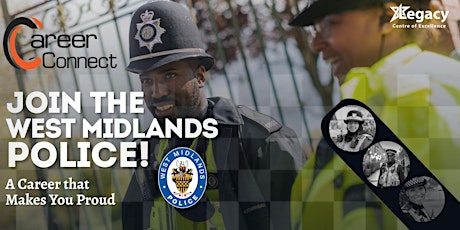Imagem principal de Career Connect Presents West Midlands Police Recruitment Day