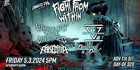 Fight From Within-Unhealthy While Unhinged-Empty Vessel-Absentia-Diamonds