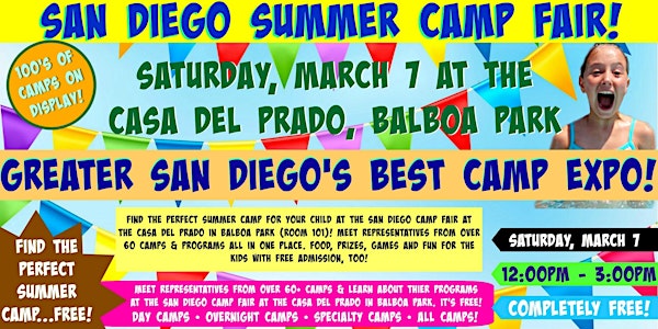 San Diego Camp Fair at Balboa Park