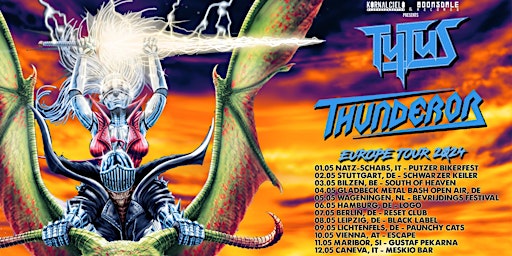 Hauptbild für TYTUS + THUNDEROR - Europe Tour 2024 - Berlin