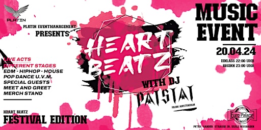 Imagem principal do evento HEART BEATZ MUSIC EVENT