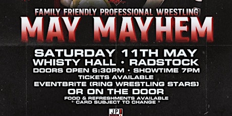 RWS Wrestling May Mayhem