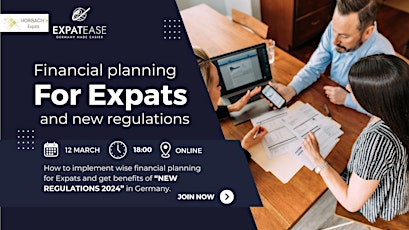 Financial Planning for Expats and new Regulations in 2024 primary image