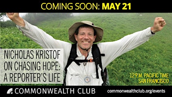 Imagem principal de Nicholas Kristof: On Chasing Hope—A Reporter's Life
