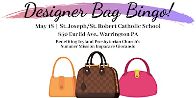 Designer Bag Bingo primary image