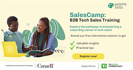 Delving into SalesCamp: B2B Tech Sales Program (Information Session)