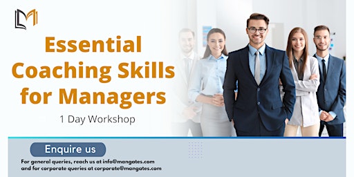 Imagem principal do evento Essential Coaching Skills for Managers 1 Day Training in Irvine, CA