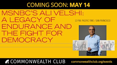 MSNBC's Ali Velshi: A Legacy of Endurance and the Fight for Democracy primary image