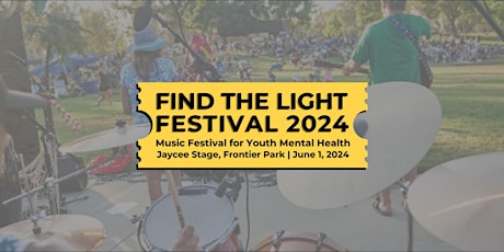 Find the Light Festival - FREE Music Festival for Youth Mental Health
