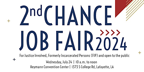 2nd Chance Job Fair 2024