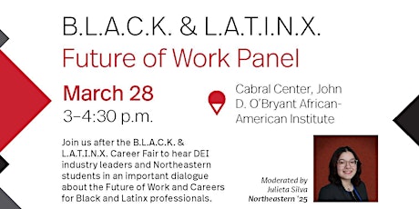 BLACK and LATINX Future of Work Panel (Faculty and Staff Registration ONLY)