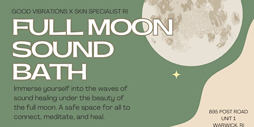 Hauptbild für FULL MOON SOUND BATH