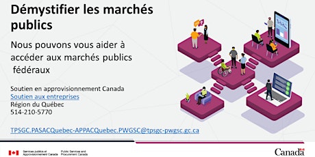 Démystifier les marchés publics - offert en français