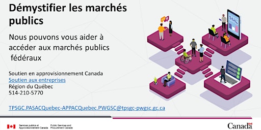 Démystifier les marchés publics - offert en français primary image