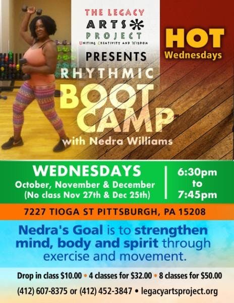 Hot Wednesdays • Rhythmic Boot Camp with Nedra Williams