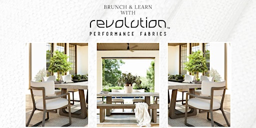 Imagem principal do evento Brunch & Learn with Revolution Performance Fabrics