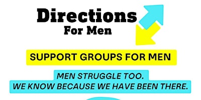 Imagen principal de Directions for Men - Support Group @ The Resonance Centre