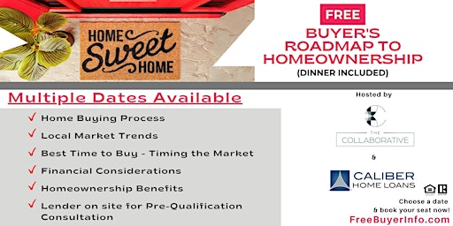 Imagem principal do evento Buyer's Roadmap to Homeownership-JOIN US!