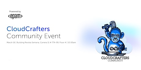 Imagem principal do evento CloudCrafters Community Event powered by EPAM