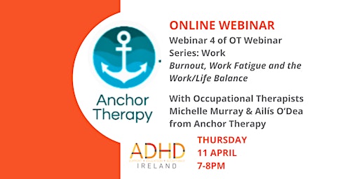 Webinar 4 of Occupational Therapy Series: Work Life Balance  primärbild