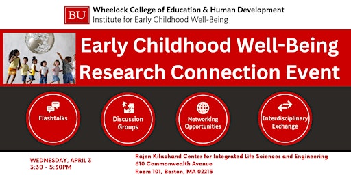 Image principale de Early Childhood Well-being Research Connection Event