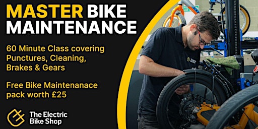 Primaire afbeelding van Bicycle Maintenance - Master The Art: A Class In Cardiff - Sat 1st June