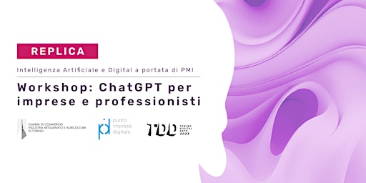 Workshop: ChatGPT per imprese e professionisti (Replica) primary image