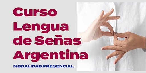 Imagem principal do evento Curso de Lengua de Señas Argentina